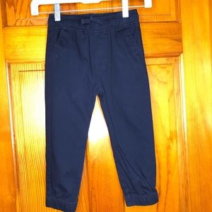 Pull on pants elastic waist and ankles navy Ben Sherman size 4T